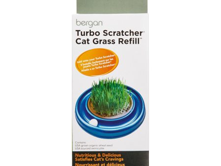 Bergan Turbo Cat Grass Refill 1 Pack Supply