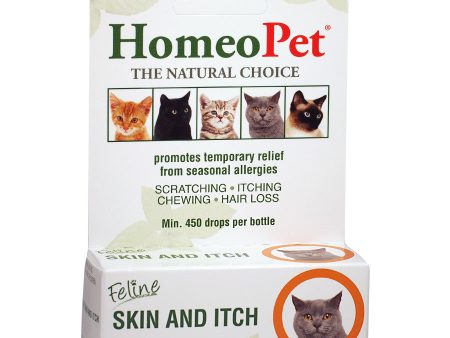 HomeoPet Feline Skin & Itch Care 1ea 15 ml Online