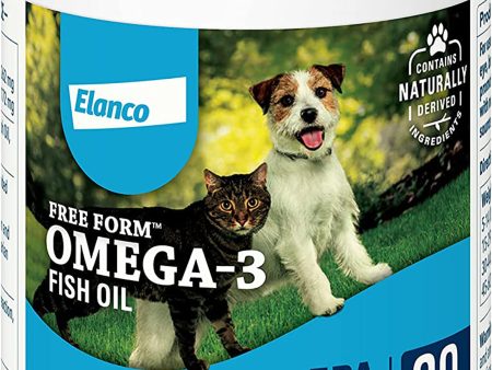 Bayer Dog Cat Omega-3 Fish Oil Capsules 60ct. For Discount