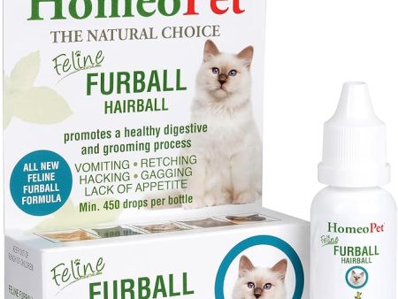 HomeoPet FELINE Furball Relief 1ea 0.5 fl oz Online now