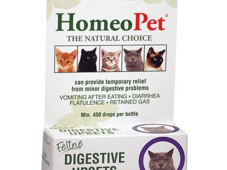 HomeoPet Feline Digestive Upsets Cat Drops 1ea 15 ml Fashion