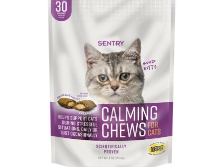 Sentry Calming Chews for Cats 1ea 4oz. Sale