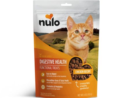 Nulo Digestive Health Functional Cat Treats Chicken 1ea 4 oz on Sale