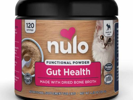 Nulo Functional Powder Gut Health Cat Supplement 1ea 4.2 oz Online now