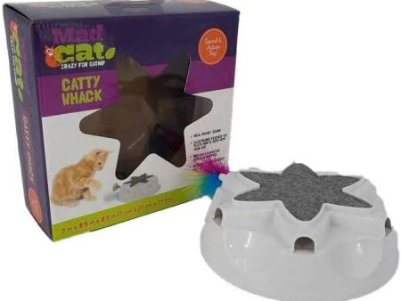 Cosmic Cat Mad Cat Catty Whack Electronic Cat Toy 1ea 3 in Online Sale