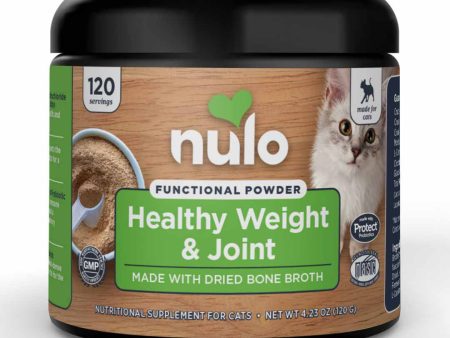 Nulo Functional Powder Healthy Weight + Joint Cat Supplement 1ea 4.2 oz Online now