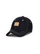 VARZAR VA Square Denim Label Ball Cap Black Blue For Sale