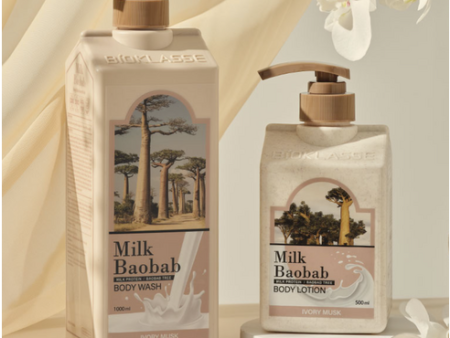 Milk Baobab Body Lotion Ivory Musk 500ml Hot on Sale