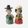 Red Clay Doll - Little Scholar and Eoudong - Made in Korea Fashion