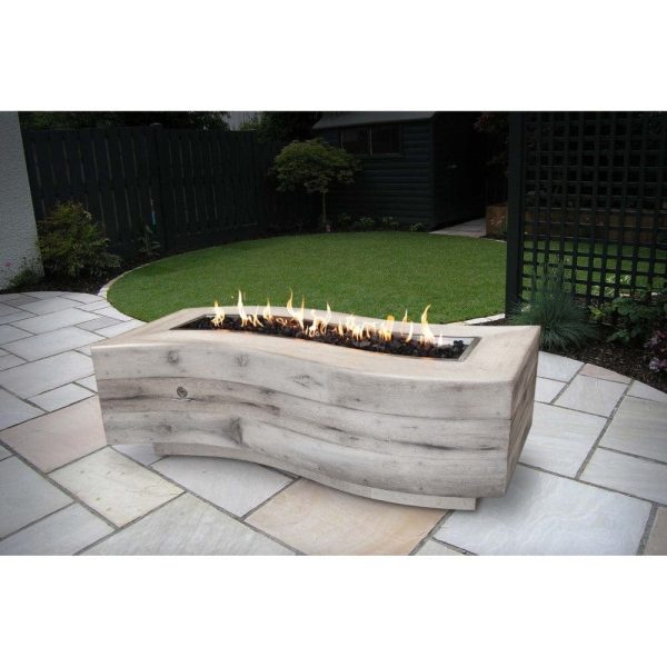 Top Fires Big Sur GFRC Gas Fire Pit - Match Lit For Cheap