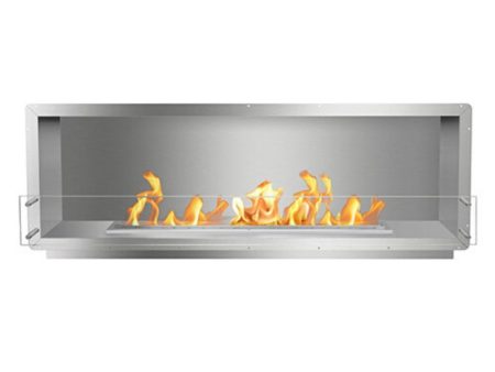 The Bio Flame 72-Inch Firebox SS - Built-in Ethanol Fireplace Online now