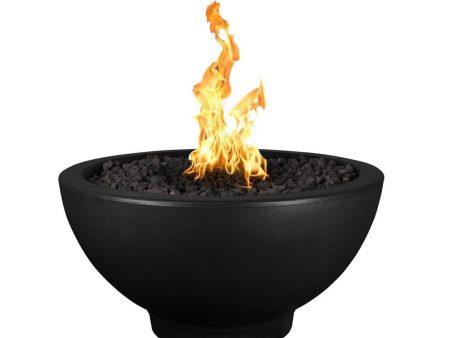 Top Fires Sonoma 38-Inch GFRC Gas Fire Pit - Match Lit (OPT-SONMA38) Sale