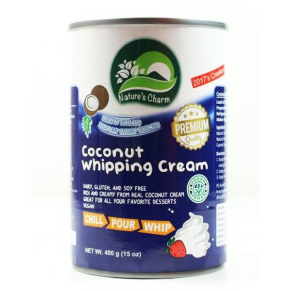 Nature s Charm Coconut Whipping Cream 400g Hot on Sale