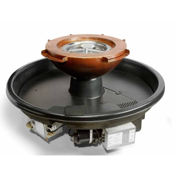 HPC Evolution 360 52-Inch Copper Gas Fire and Water Bowl Supply