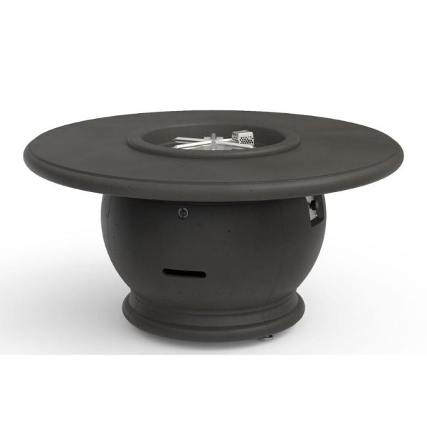 American Fyre Designs Amphora 48-Inch Concrete Round Gas Fire Pit Table Online