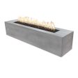 Top Fires Carmen 72-Inch Linear GFRC Gas Fire Pit - Match Lit Supply