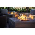 Top Fires Catalina Rectangular GFRC Gas Fire Pit - Electronic Online