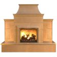 American Fyre Designs Grand Cordova 110-Inch Recessed Hearth Outdoor Gas Fireplace Hot on Sale