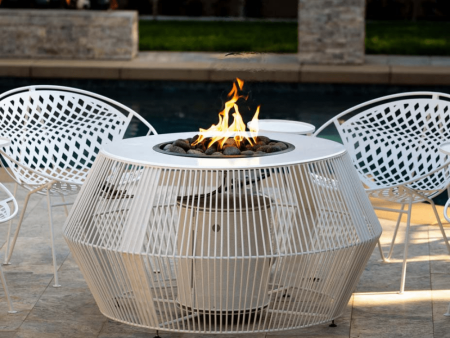 Top Fires Cesto Gas Fire Pit - Match Lit Sale