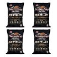 Bear Mountain BBQ All-Natural Hardwood Hickory Smoker Pellets, 20 Lb (4 Pack) Fashion