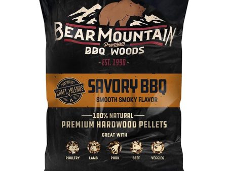 Bear Mountain BBQ Hardwood Savory Craft Blends Grill Smoker Pellets, 20 Pounds Cheap