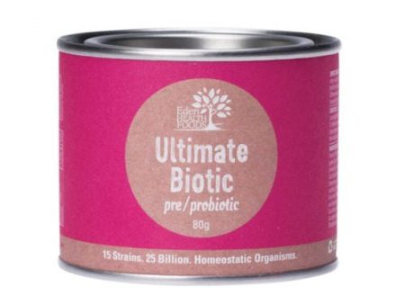 Eden Health Foods Ultimate Biotic Pre Probiotic 80g Supply