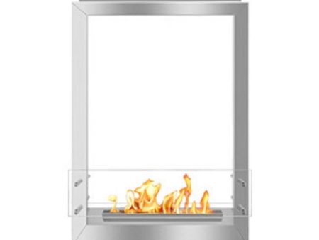 The Bio Flame 24-Inch Smart Firebox DS See-Through Ethanol Fireplace For Discount