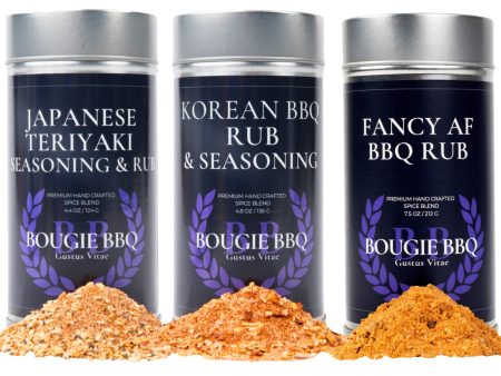 Asian BBQ Seasonings Collection - 3 Pack Supply