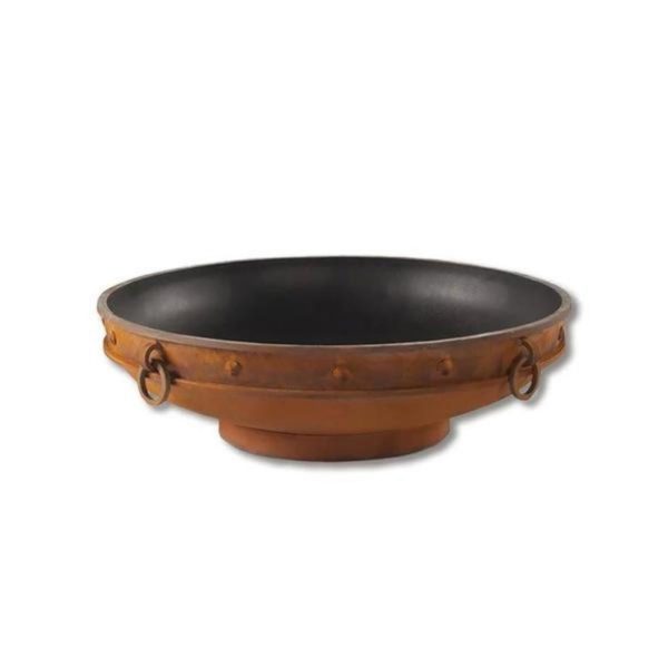 Fire Pit Art Emperor 37-Inch Handcrafted Carbon Steel Fire Pit (EMP) on Sale