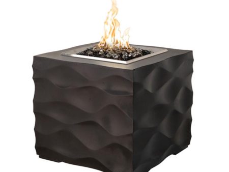 American Fyre Designs Voro Cube 26-Inch Square Gas Fire Pit For Cheap