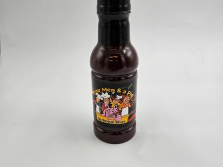 Four Men & a Pig Spicy BBQ Sauce 18oz Online Hot Sale