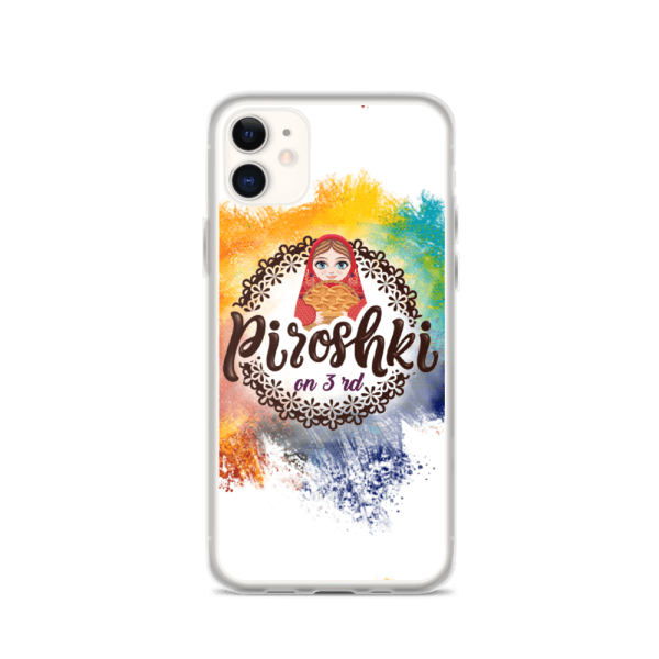 iPhone Case - Piroshki on 3rd logo Online Sale