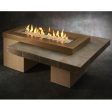 The Outdoor GreatRoom Company Uptown 65-Inch Linear Gas Fire Pit Table For Cheap