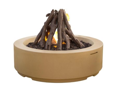 American Fyre Designs Louvre 48-Inch Round Gas Fire Pit on Sale