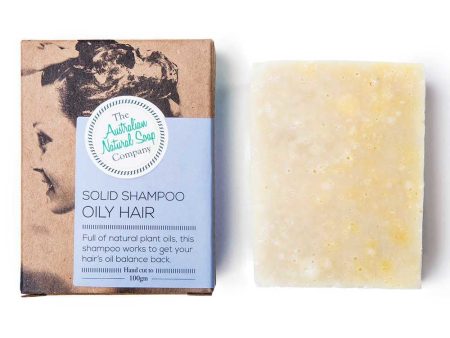 Australian Natural Soap Company Solid Shampoo Oily Hair 100g on Sale