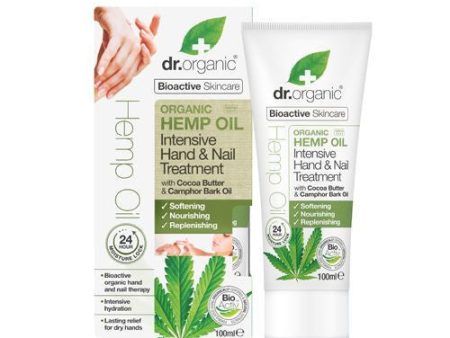 Dr Organic Hemp Oil Hand & Nail Treatment 100ml Online