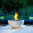 Solus Hemi 48-Inch Round Ultra High Performance Concrete Gas Fire Pit Online now