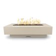 Top Fires Del Mar 72-Inch Rectangular GFRC Gas Fire Pit - Electronic Online