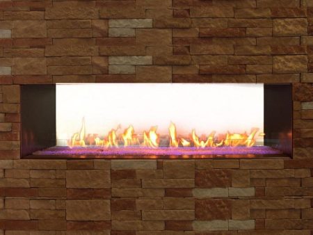 Empire Carol Rose See-Thru Vent-Free Outdoor Linear Gas Fireplace Sale