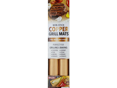 BBQ Butler Copper Grill Mats 2-Pack Hot on Sale