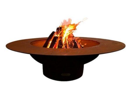 Fire Pit Art Magnum 54-Inch Handcrafted Carbon Steel Fire Pit (MAG) For Cheap