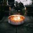 Fire Pit Art Fire Surfer 30-Inch Portable Handcrafted Stainless Steel Fire Pit Supply