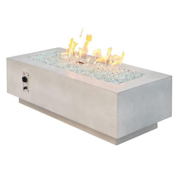 The Outdoor GreatRoom Company Cove 54-Inch Linear Gas Fire Pit Table (CV-54) Sale