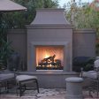 American Fyre Designs Grand Petite Cordova 127-Inch Recessed Hearth Outdoor Gas Fireplace Online Sale