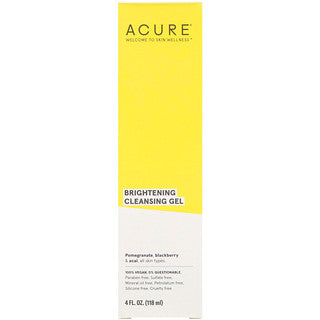 Acure Brightening Facial Cleansing Gel 118ml For Cheap