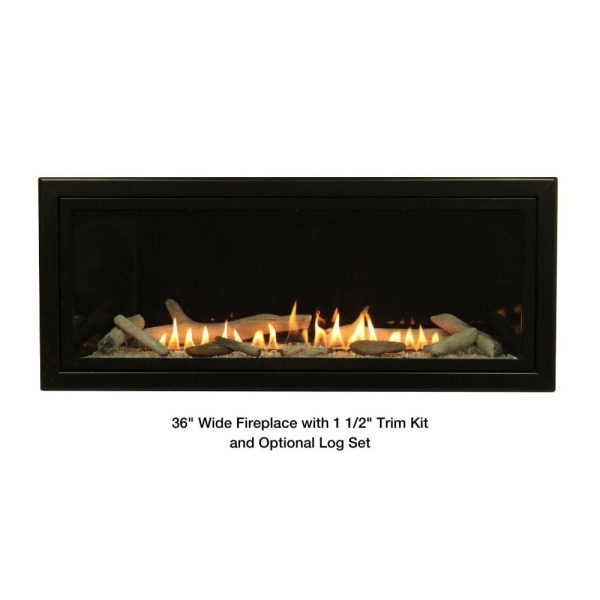 Empire Boulevard 36-Inch 48-Inch Linear Vent-Free Gas Fireplace For Cheap