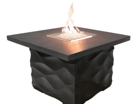 American Fyre Designs Voro 36-Inch Square Gas Fire Pit Table Online