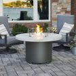 The Outdoor GreatRoom Company Beacon 48-Inch Round Gas Fire Pit Table Discount