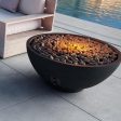 Firegear Sanctuary 39-Inch Round Concrete Gas Fire Bowl on Sale