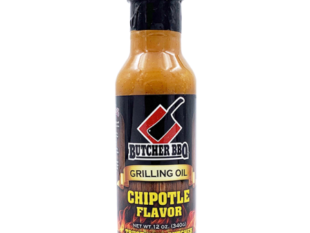 Butcher BBQ Chipotle Grilling Oil 12 oz. Online now